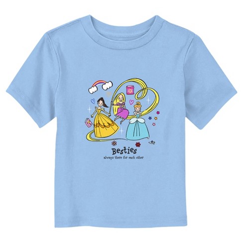 Disney Besties Always for Each Other  T-Shirt - Light Blue - 4T - image 1 of 3