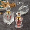  KIT TOWN Refillable Perfume Bottle 2 Pack Glass