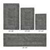 Lux Premium 100% Cotton Tufted Solid Reversible 4 Piece Bath Rug Set – Ultra-Soft, Water-Absorbent, Durable, Machine Washable Bathroom Rug - 2 of 4