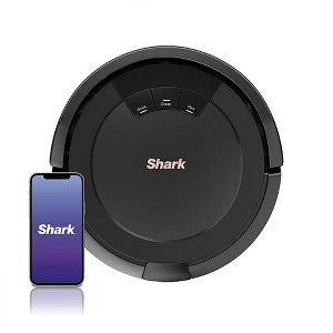 Shark ION Robot Vacuum UR755, Wi-Fi Connected Cleaning with Dual Edge Brushes, Multi-Surface Brushroll, Pet Hair Removal, 90 Min Runtime, Black - 1 of 4