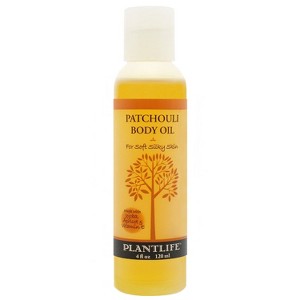 Plantlife Patchouli Body Oil – Moisturizing, Nourishing for All Skin Types – Softens Skin, Ideal for Bath, Body & Massage – 4oz - 1 of 4