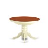 East West Furniture AVT-SBR-TP Oval Table with 18 - 4 of 4