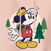Women's - Disney - Mickey & Friends Cropped Graphic Hoodie - 2 of 3
