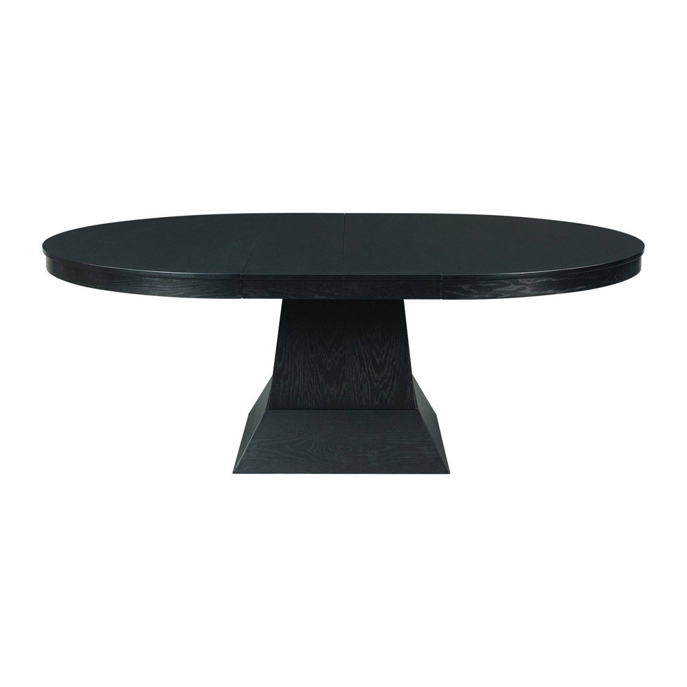 Photos - Dining Table Mara Oval Extendable  Dark Oak - Picket House Furnishings