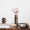 Storied Home Decorative Horn Bubble Storage Box, Black and Brown - 3 of 4