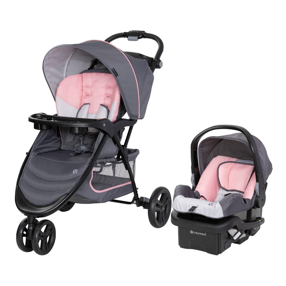 Baby Trend EZ Ride Travel System with EZ-Lift Infant Car Seat - Dash Pink -  93209414