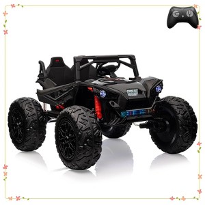 2 Seaters 24V Kids Ride UTV Car with Remote Control,10AH Battery - 1 of 4