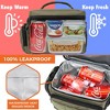 OPUX Tactical Lunch Box Men Adult, Insulated Large Cooler Bag with MOLLE, Mesh Side Pockets Pail Office Meal Prep - 2 of 4