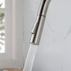 Munora Single Handle High Arc Pull Out Kitchen Faucet with Pull Down Sprayer, Stainless Steel - 4 of 4
