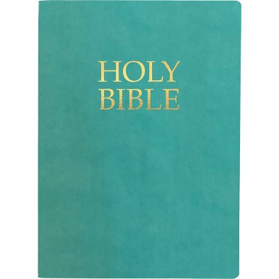 Kjver Holy Bible, Large Print, Coastal Blue Ultrasoft - (king James ...