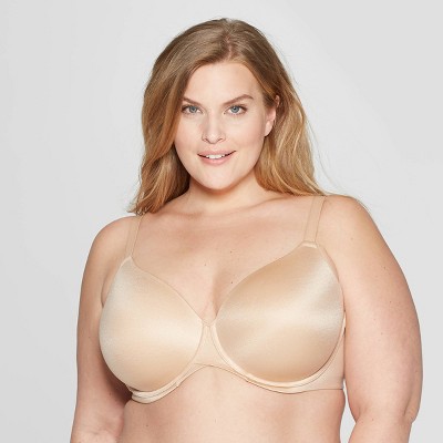 Bali Women's Satin Tracings Underwire Minimizer Bra 3562 - Beige 36c :  Target