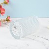 Cameo Toothbrush holder, Holds Your Toothbrushes and Toothpaste - Great Makeup Brush Holder, Non-Slip Protective Silicone Feet, Heavy Duty Glass - 3 of 4