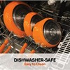 MasterChef MC3002 5 Pieces Champions Fry Pan Set Orange - 3 of 4