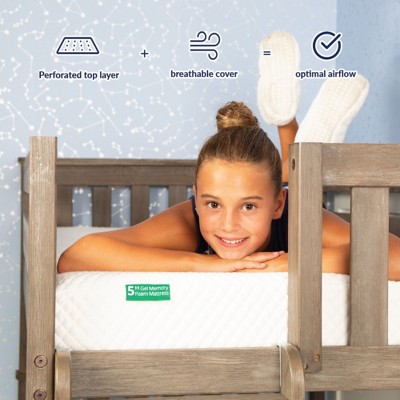 5-Inch Twin Memory Foam Mattress - Thumbnail 3