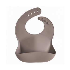 Mushie Silicone Baby Bib - 1 of 4