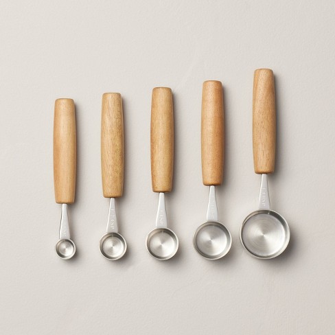 Vintage Inspired Stainless Measuring Cups - Magnolia