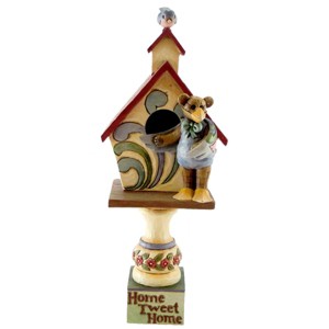 Boyds Bears 9.25 In Bernie Tweedlebeak And Chip Jim Shore Bearstone Figurines - 1 of 3