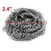 Unique Bargains Stainless Steel Wire Kitchenware Cleaning Tool Scrubber Pad 2.4" Silver Tone 6 Pcs - 2 of 4