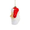 5.0 Inch Santa Face Blow Mold Christmas Tree Retro Vintage Tree Ornaments - image 2 of 3