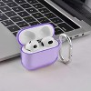 Worryfree Gadgets Case Compatible with AirPods 3 Case Generation 3 Cover Soft Clear TPU Transparent Protective Shockproof Case Designed with Keychain - 4 of 4