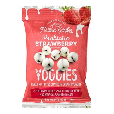Nature's Garden Snacks Probiotic Yoggies Americana Fruit Snacks Bag - 8.5oz/12ct