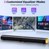 Itopfox Sound Bar with 3 RGB Light Modes, Bluetooth 5.3, ARC/Opt/AUX, Detachable 2-in-1 Speaker, 3 EQ Modes, Bass Surround Soundbar for TV/PC/Gaming - 4 of 4