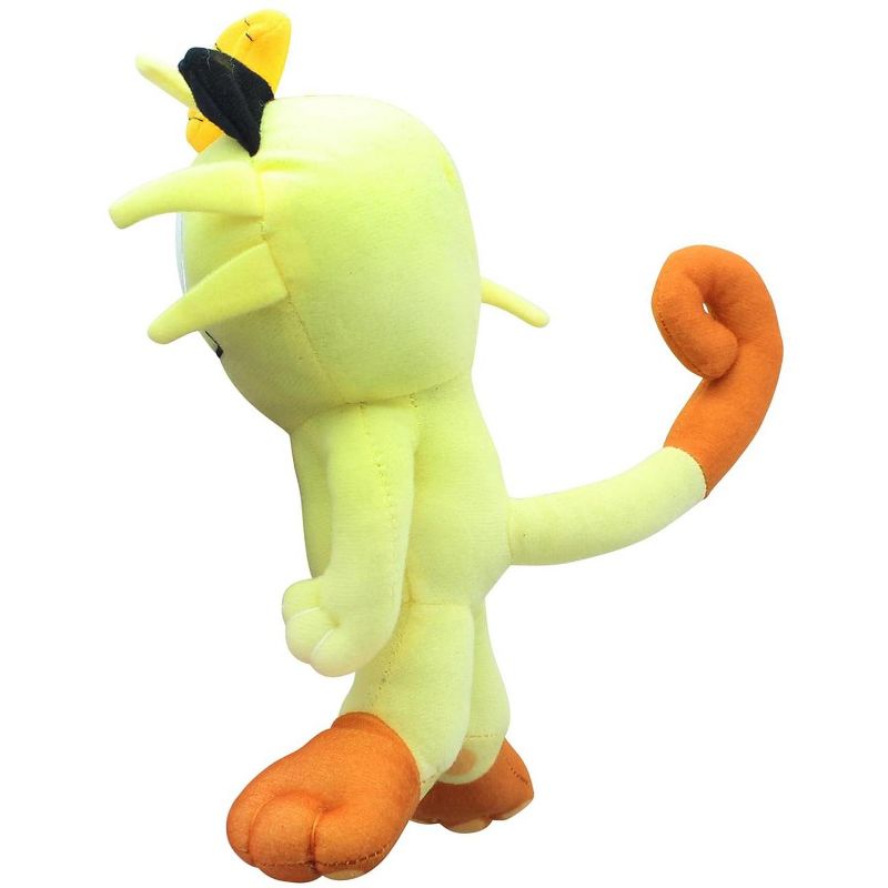 Johnny's Toys Pokemon 8 Inch Stuffed Character Plush | Meowth, 3 of 4