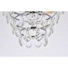 Elegant Lighting Ella 16 inch flush mount in chrome - 4 of 4
