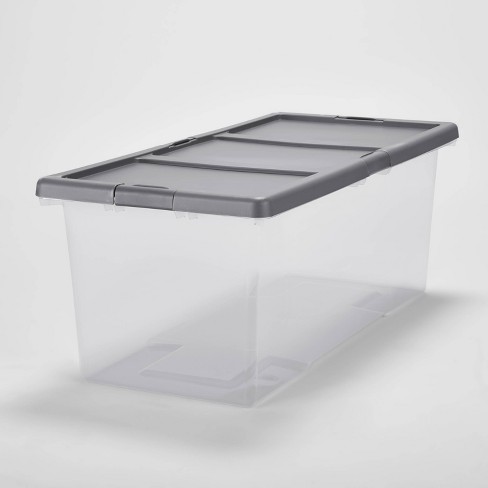 Extra Large Latching Clear Storage Box - Brightroom™ : Target