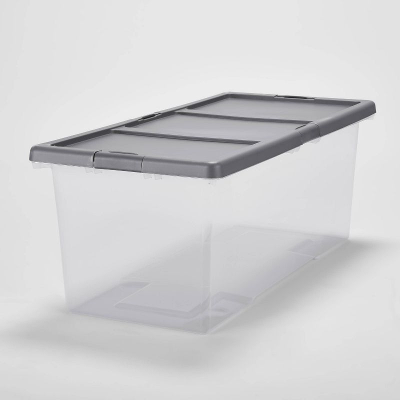 Extra Large Latching Clear Storage Box - Brightroom&#8482;, 1 of 6