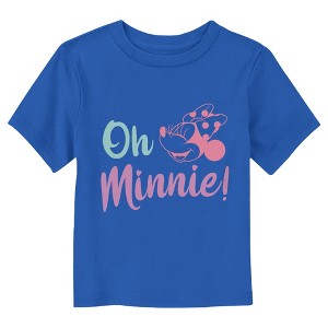 Toddler's Mickey & Friends Oh Minnie Laugh T-Shirt - 1 of 3