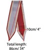 Allegra K Women's Skinny Ribbon Neck Scarf 34x4 inches(LxW) - 3 of 4