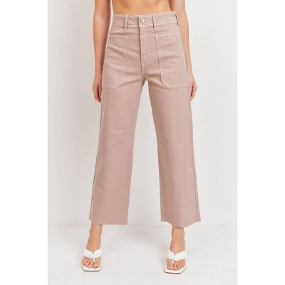 Women's The Nautical Wide Leg Jeans - JUST BLACK DENIM