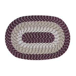 Country Stripe Collection 100% Polypropylene Reversible Indoor Area Utility Rug - Better Trends - 1 of 4
