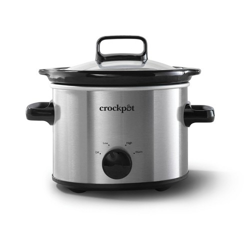 Crock-Pot 2qt Slow Cooker - Classic Stainless Steel - image 1 of 4