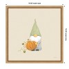 Amanti Art Harvest Gnomes I Neutral by Jenaya Jackson Canvas Wall Art Print Framed 16 x 16-in. - 4 of 4