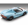 2021 Touring Superleggera Arese RH95 Light Blue w/Orange Stripes "Gulf Livery" Ltd Ed to 65 pieces 1/18 Model Car by Tecnomodel - 2 of 3