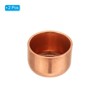 Unique Bargains Solder Connection Air Conditioner Sweat Plug Copper Pipe End Caps Rose Gold - 3 of 4