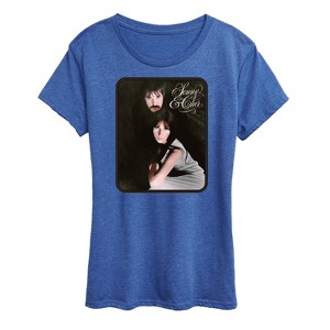 Women's - Sonny and Cher - Just The Two Of Us Music Duo Short Sleeve Graphic T-Shirt - 1 of 4