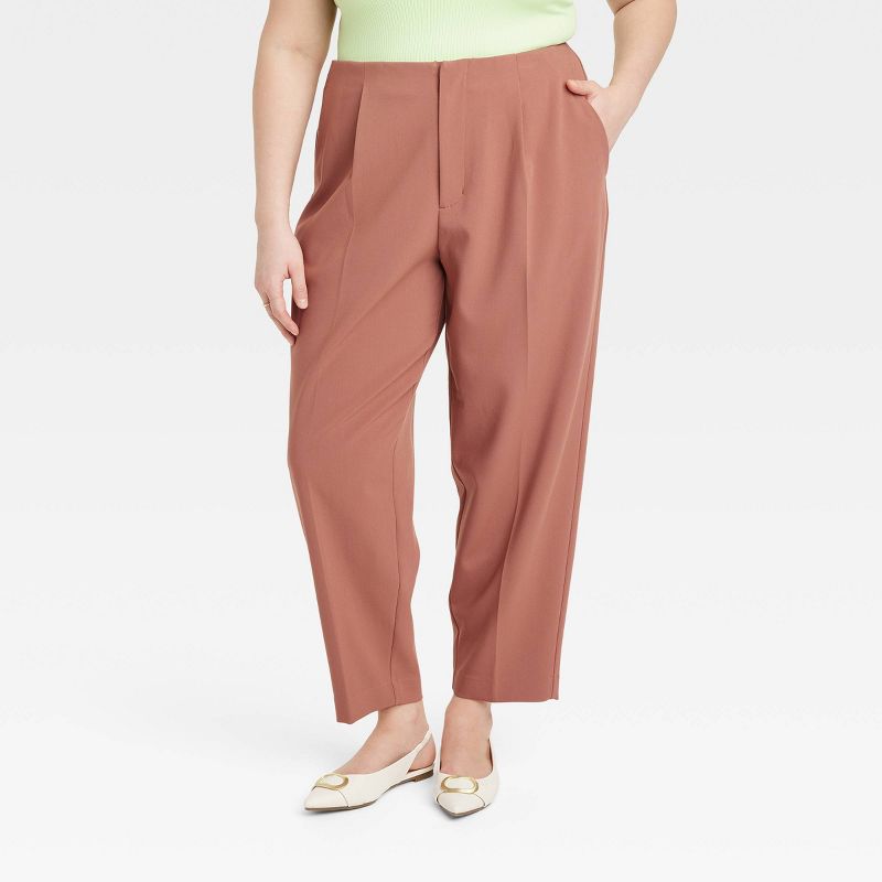 Women's High-Rise Tailored Trousers - A New Day™, 1 of 7