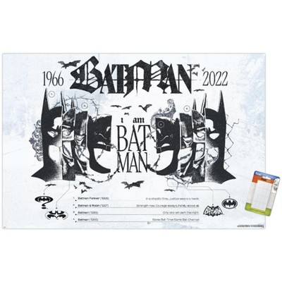 Trends International DC Comics Batman: 85th Anniversary - Masks Unframed Wall Poster Prints