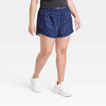 Women's Flex Woven High-rise Shorts 3 - All In Motion™ Black 3x : Target