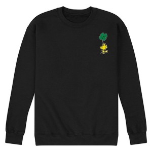 Men's - Peanuts - Woodstock Clover Graphic Fleece Sweatshirt - 1 of 4