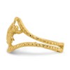 Black Bow Jewelry Sea Turtle Toe Ring in 14K Yellow Gold - 3 of 4