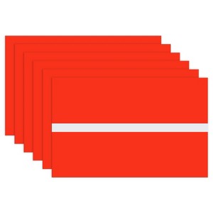 Unique Bargains Plastic Laser Engraving DIY Indoor Outdoor Engraving Blank Materials - 1 of 4