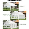 Party Tent Heavy Duty, Large Wedding Tent Event Shelter with Removable Sidewalls, Outdoor Steel Carport, Commercial Tents for Birthday Party - 4 of 4