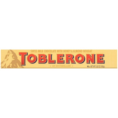 TOBLERONE Swiss Milk Chocolate Candy Bar - 3.52oz