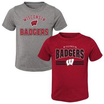 NCAA Wisconsin Badgers Toddler 2pk T-Shirt