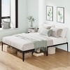 Metal Low Bed Frame, 6 Inch Twin Size Platform Bed Frames, Heavy Duty Mattress Foundation - 3 of 4