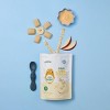 Little Bellies Organic Frozen Banana Apple and Oat Baby Food Purée Cubes - 4oz - 4 of 4